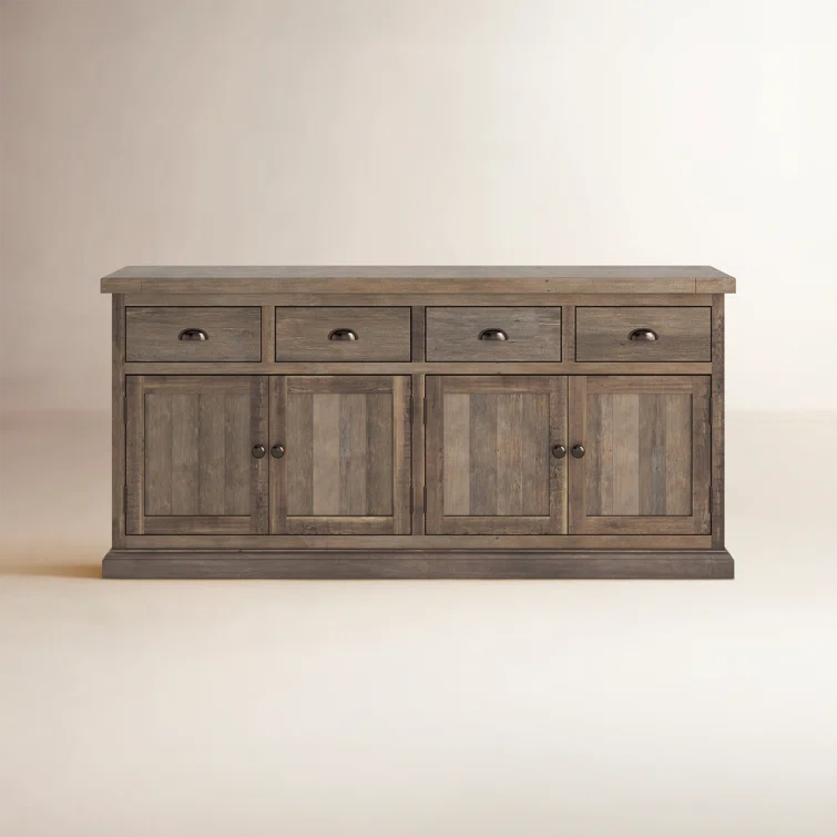 Kinston 74" Wide Solid Wood Sideboard
