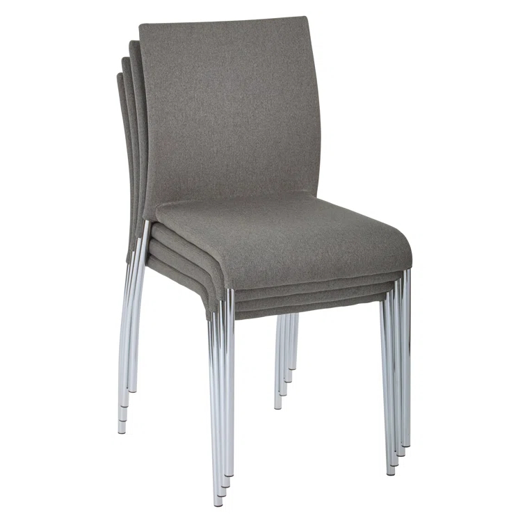 OSP Home Furnishings Conway Metal Stackable Multipurpose Chair ( Set of 4 ) (Set of 4)