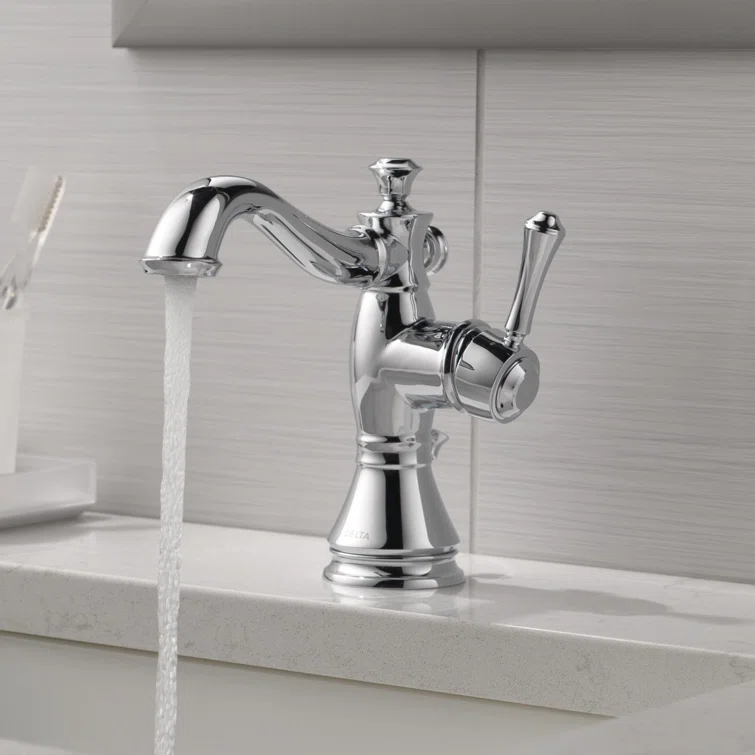 Cassidy™ Single Hole Bathroom Faucet with Drain Assembly