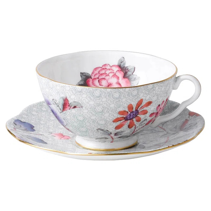 Wedgwood Cuckoo Tea Story Cup and Saucer Set