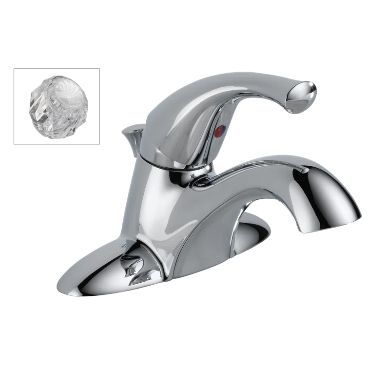 Classic Centerset Bathroom Faucet with Drain Assembly and DIAMOND™ Seal Technology