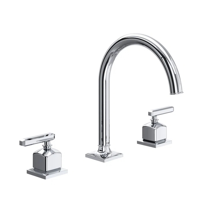 Apothecary Widespread Lavatory Faucet With C-Spout