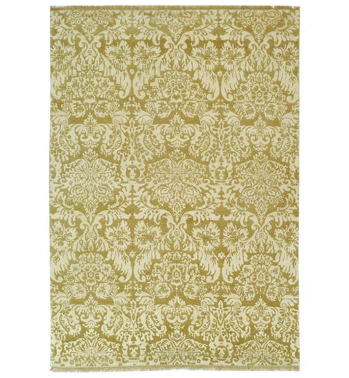 Damask Martha Stewart Wool And Linen Ikat Rug