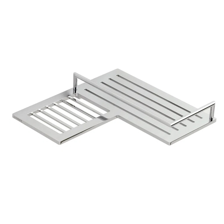 Surface Combination Left Corner Shower Shelf