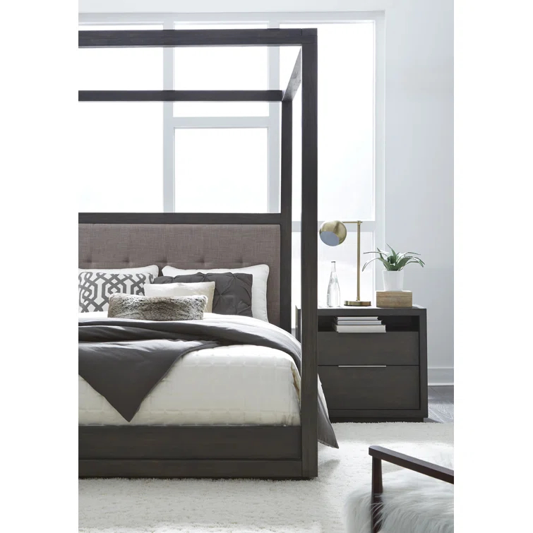 Eloise Upholstered Canopy Bed