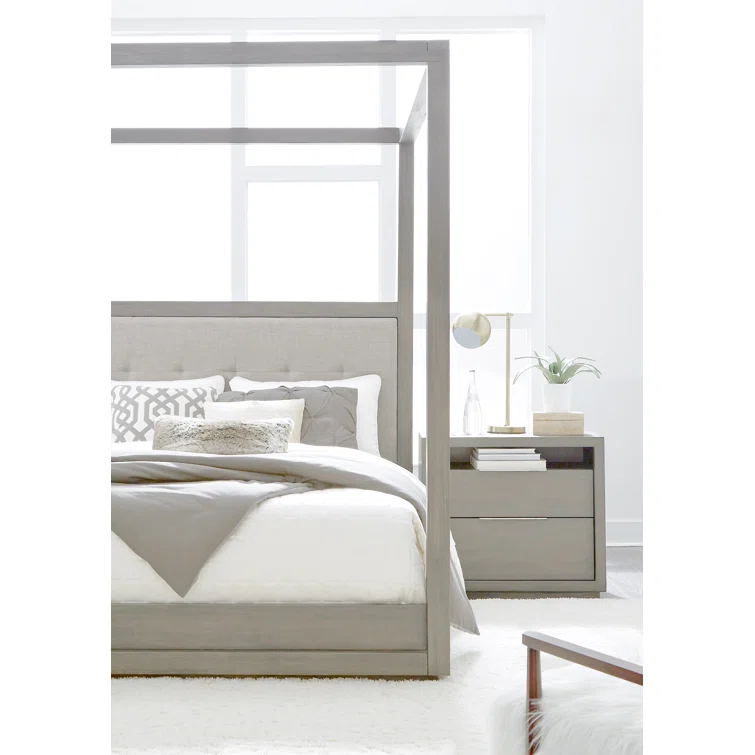 Eloise Upholstered Canopy Bed