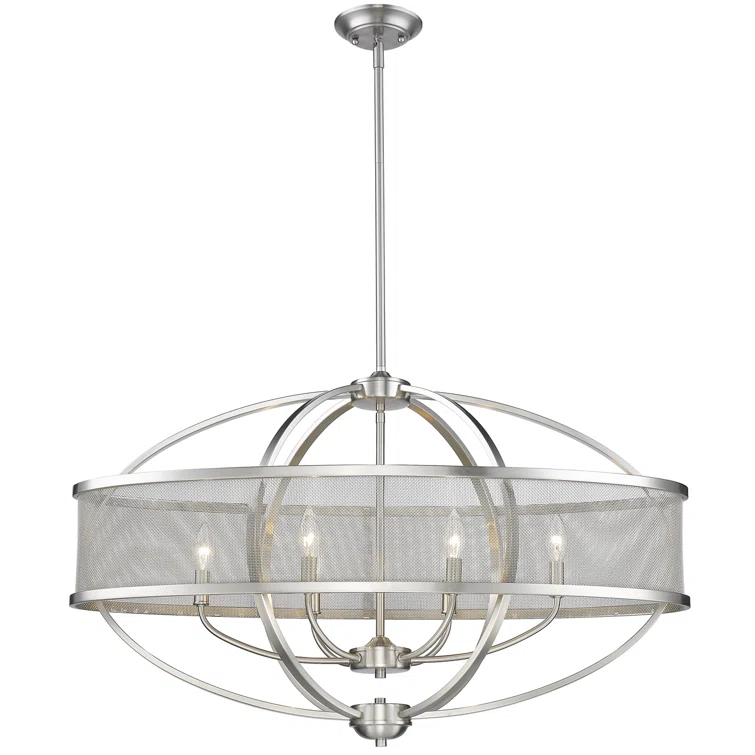 6 - Light Dimmable Chandelier