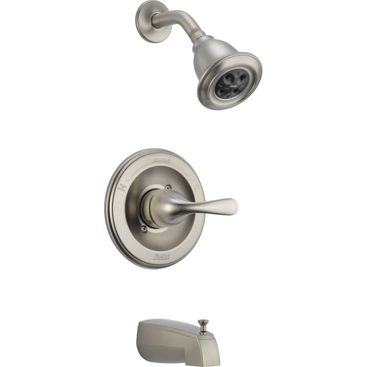 Tub and Shower Faucet Trim with Lever Handles