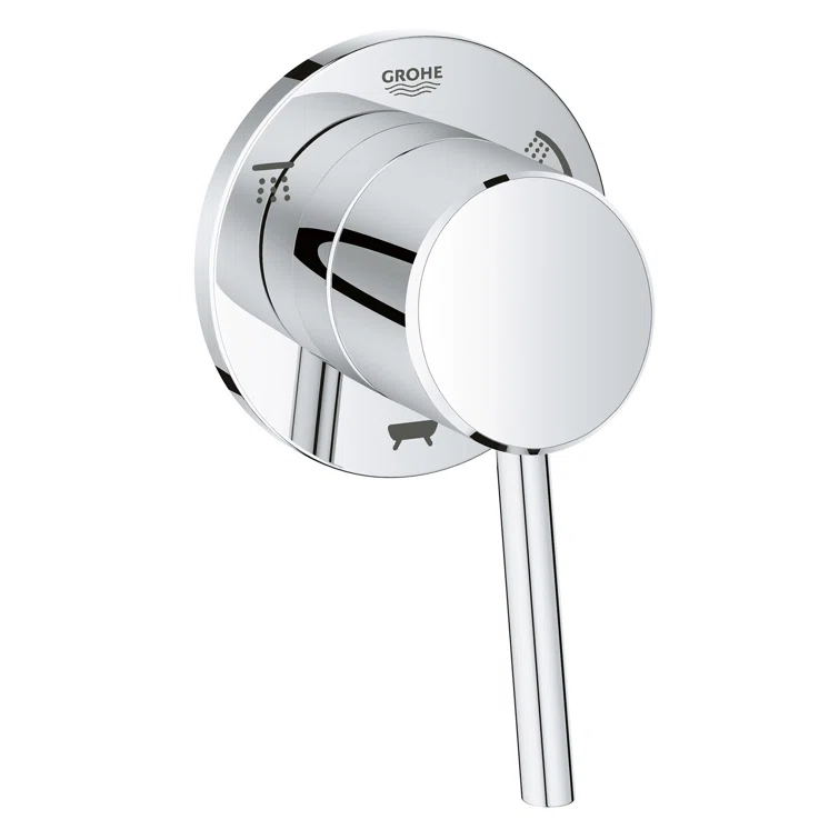 Concetto™ Single Handle 3-Way Diverter Shower Faucet Trim Only