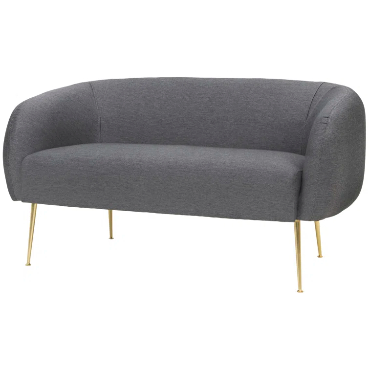 Safavieh  Couture High Line Collection Alena Stone Polyester Blend Loveseat