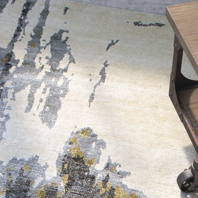 Viscose Abstract Rug