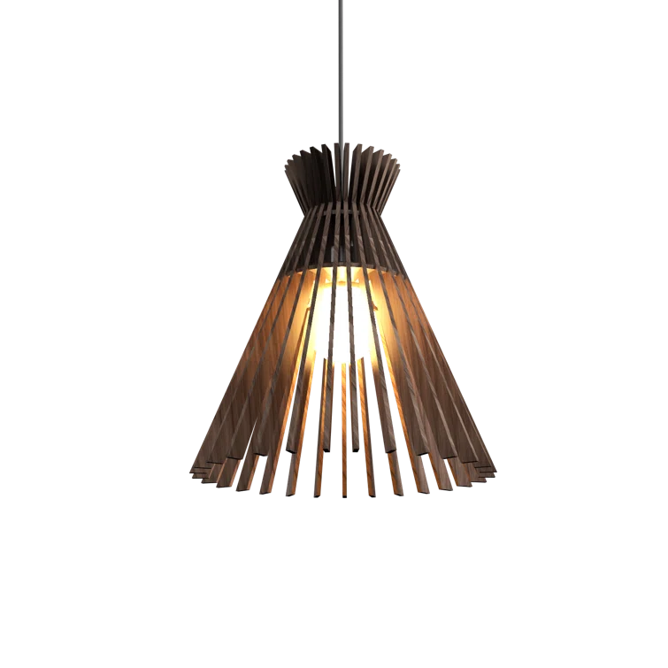 Stecche Di Legno 1 - Light Single Pendant