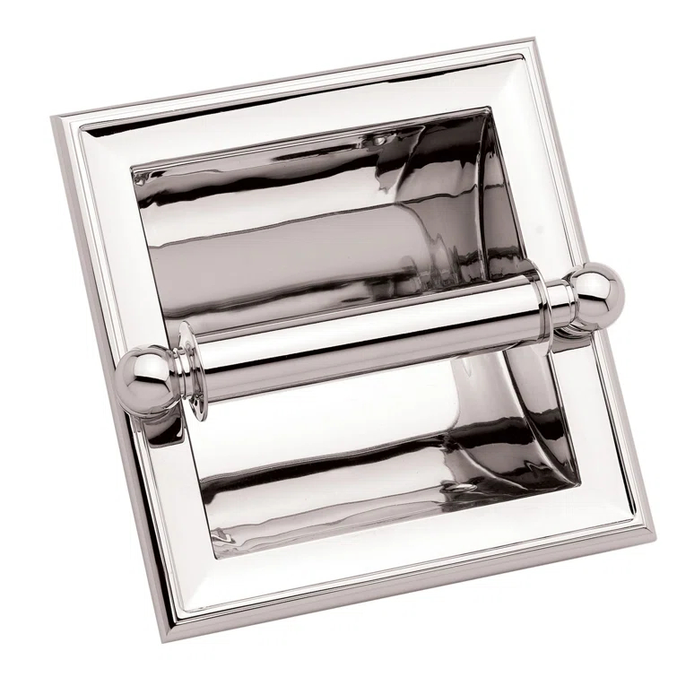 Columnar Recessed Toilet Paper Holder