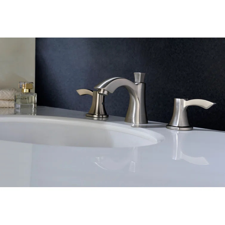 Sonata Widespread 2-handle Bathroom Faucet with Drain Assembly