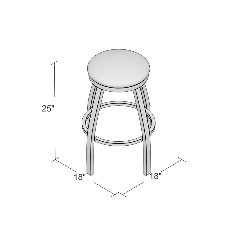802 Misha Swivel Stool