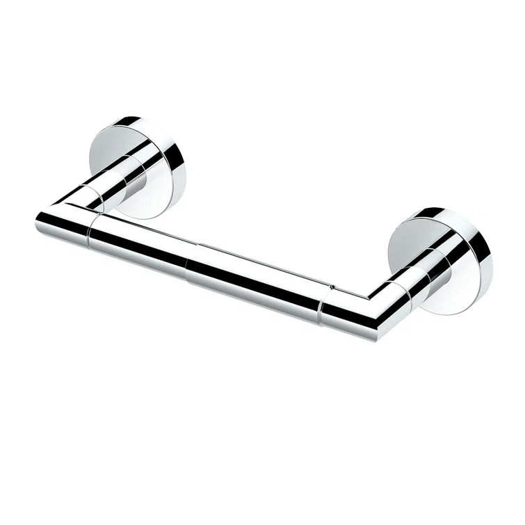 Glam Standard Wall Mount Toilet Paper Holder | Double Post Toilet Paper Holder