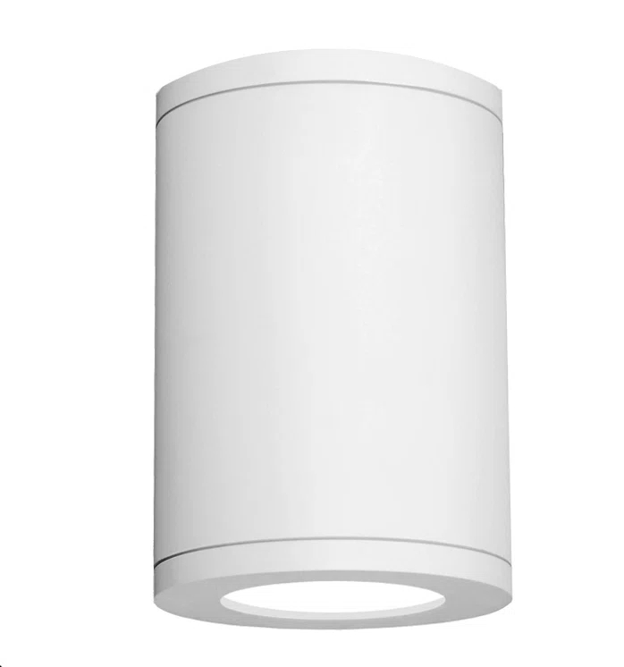 Tube 1-Light Architectural Ceiling Pier Mount
