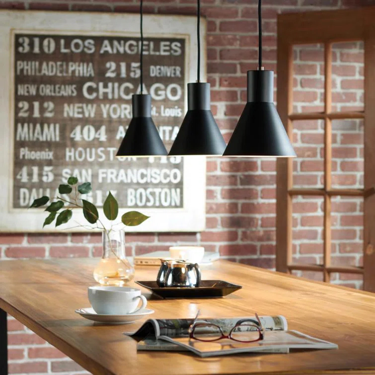 Byers Single Light Metal Dimmable Pendant