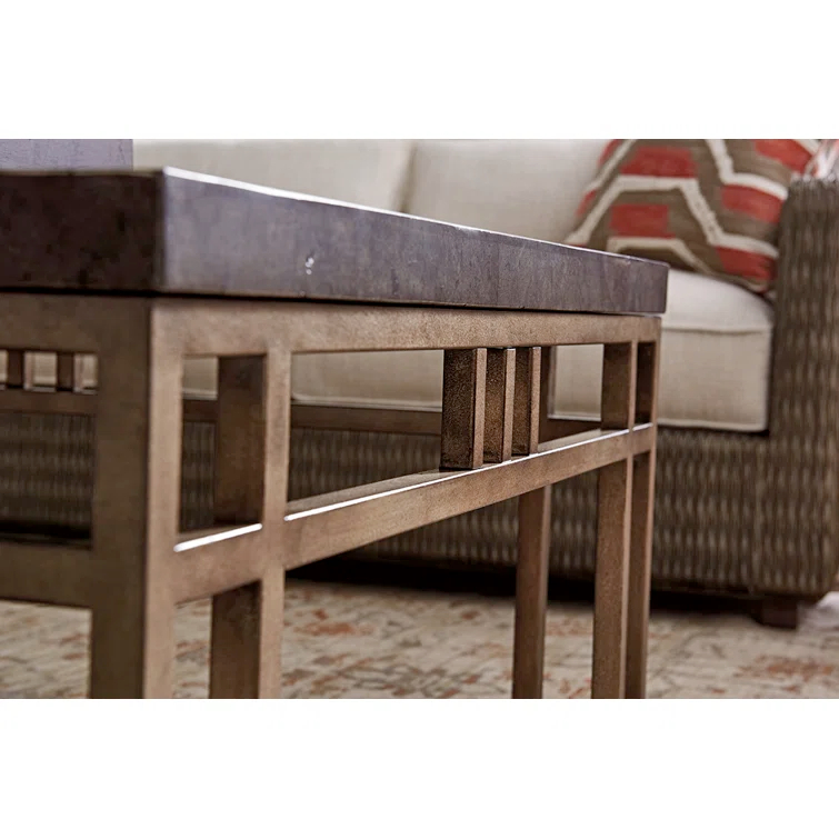 Cypress Point Montera Travertine Cocktail Table