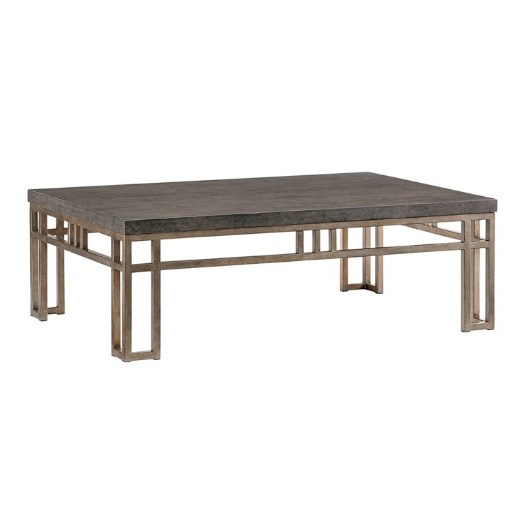 Cypress Point Montera Travertine Cocktail Table