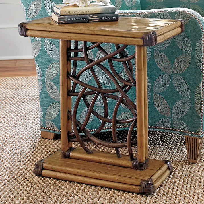 Tommy Bahama Home Twin Palms Angler Accent Table