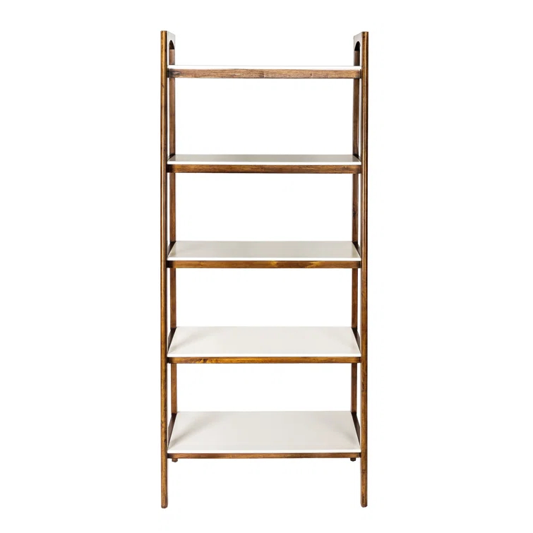 Soho Solid Wood Ladder Bookcase