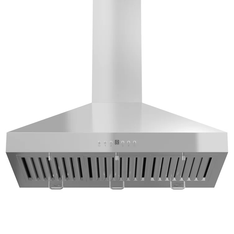 ZLINE ZLINE 36 in. Convertible Vent Convertible Vent Wall Mount Range Hood in Stainless Steel W/ Crown Molding (KL3CRN-36)