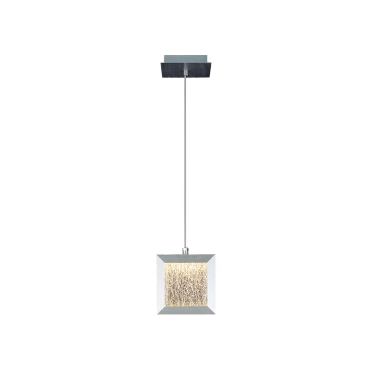 Brentwood Brushed Aluminum LED Pendant Light
