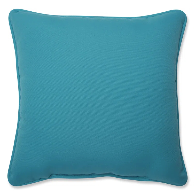 Allee Embroidered Indoor/Outdoor Reversible Throw Pillow