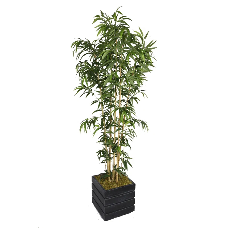 Panama 72" Artificial Bamboo Tree in Planter