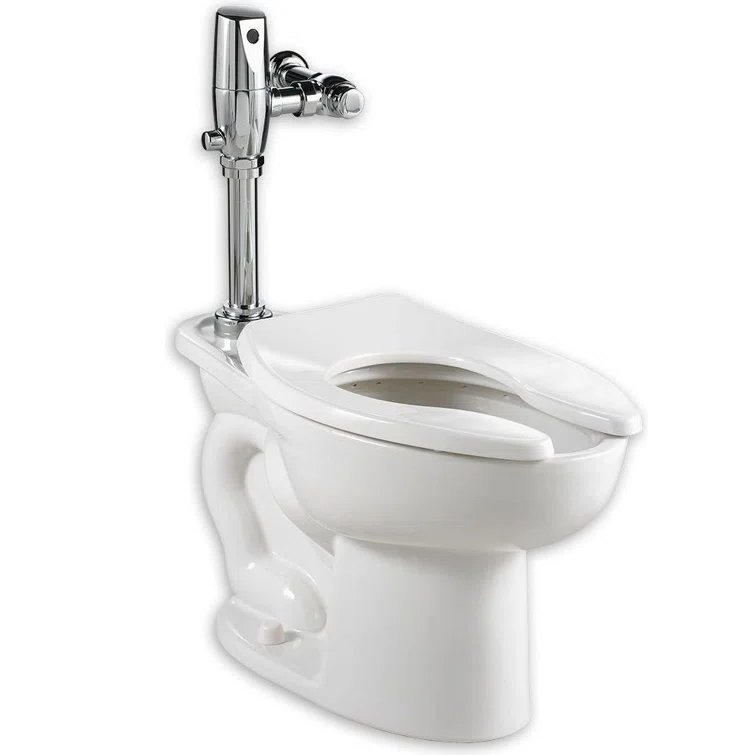 American Standard Madera 1.28 Gallons GPF Elongated Comfort Height Floor Mounted Flushometer Toilet (Seat Not Included)