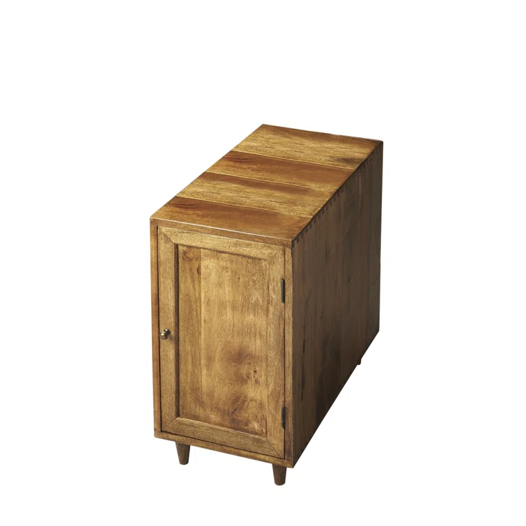 Modern Expressions Chairside Chest with Brass Hardware