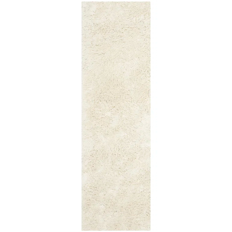 Assar Handmade Shag Ivory Rug