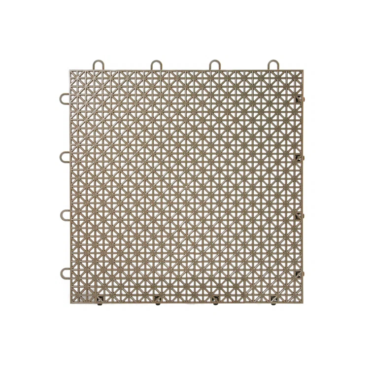 Quix Tile Quix Interlocking Indoor/Outdoor Floor Tiles, Patio Flooring, Garage Tile, Decorative Mat, Sport Courts