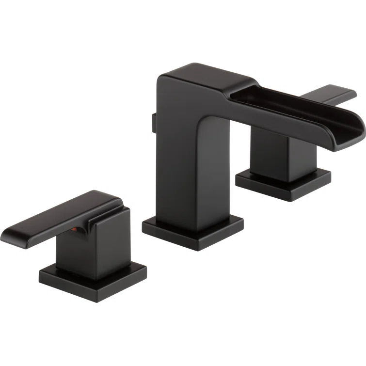 Ara Widespread Bathroom Faucet with Drain Assembly and DIAMOND Seal Technology