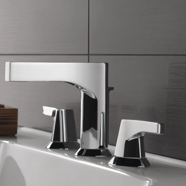 Zura Widespread Faucet with Drain Assembly