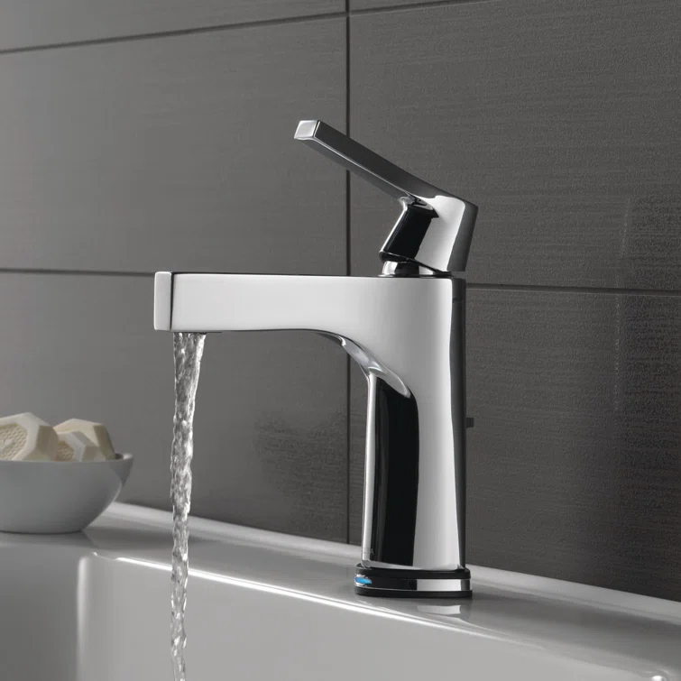 Zura Single Hole Touch2O Bathroom Faucet with Touchless Technology