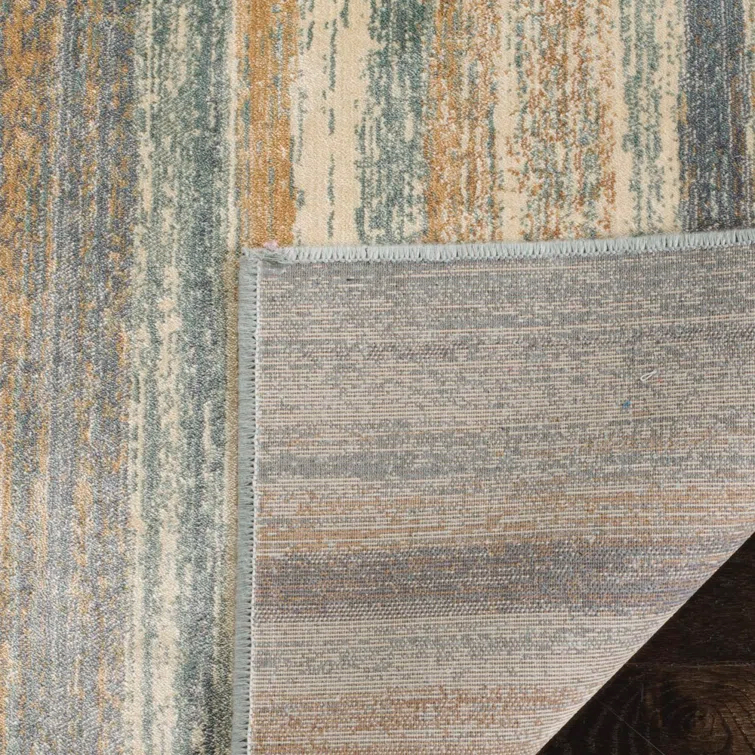 Pierrette Vintage Performance Abstract Rug