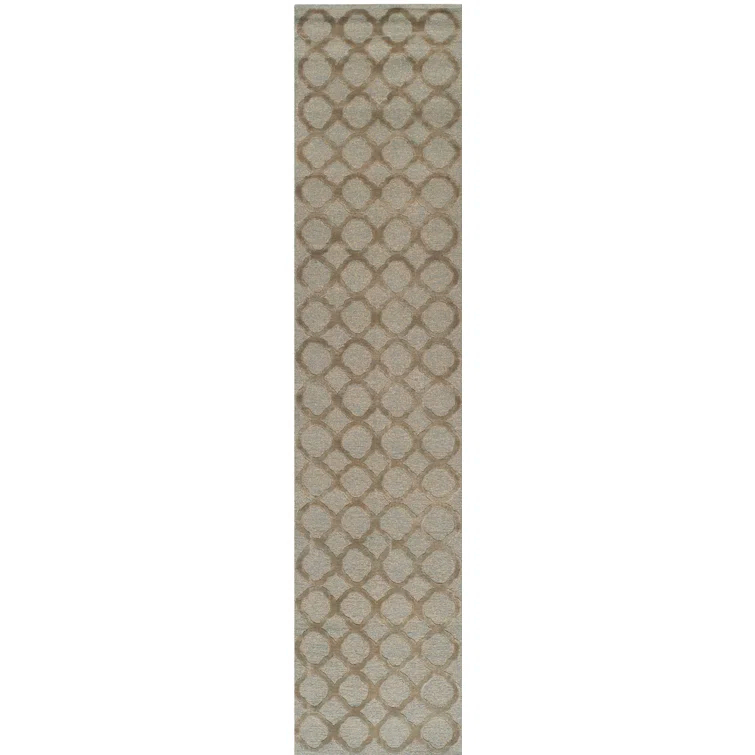 Martha Stewart Classics Silk & Wool Pile Geometric Rug