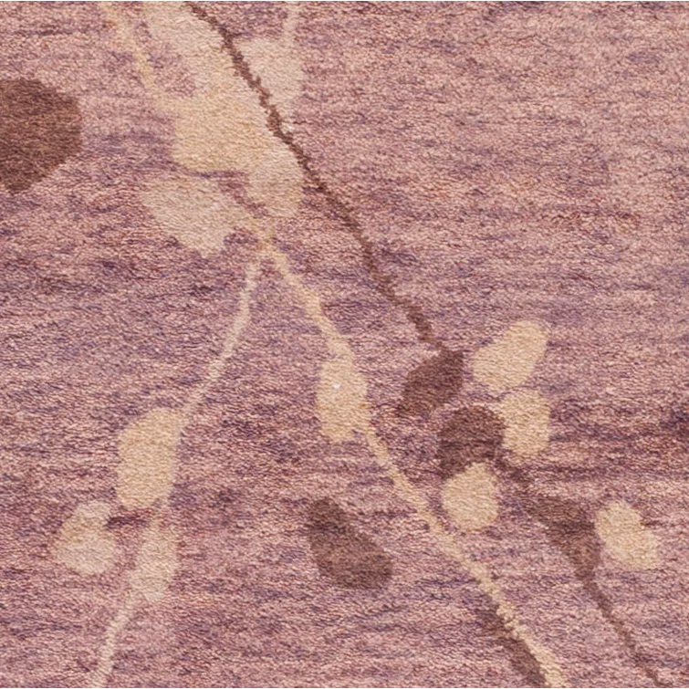 Martha Stewart 100% Wool Pile Floral Rug