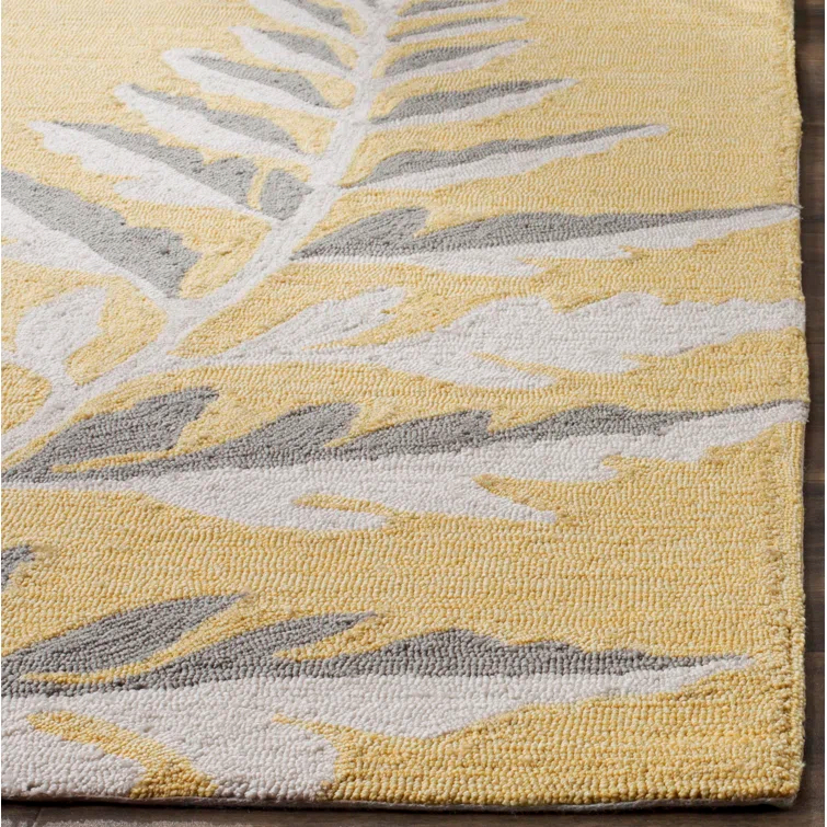 Martha Stewart Hand Hooked Performance Floral Rug