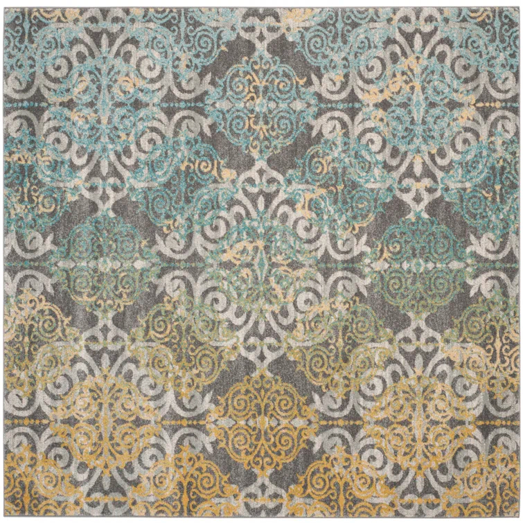 Allard Performance Damask Rug