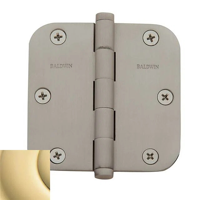 Baldwin 3.5" H x 3.5" W Butt Bearing Single Door Hinge