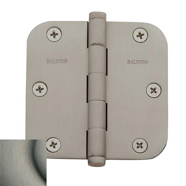 Baldwin 3.5" H x 3.5" W Butt Bearing Single Door Hinge