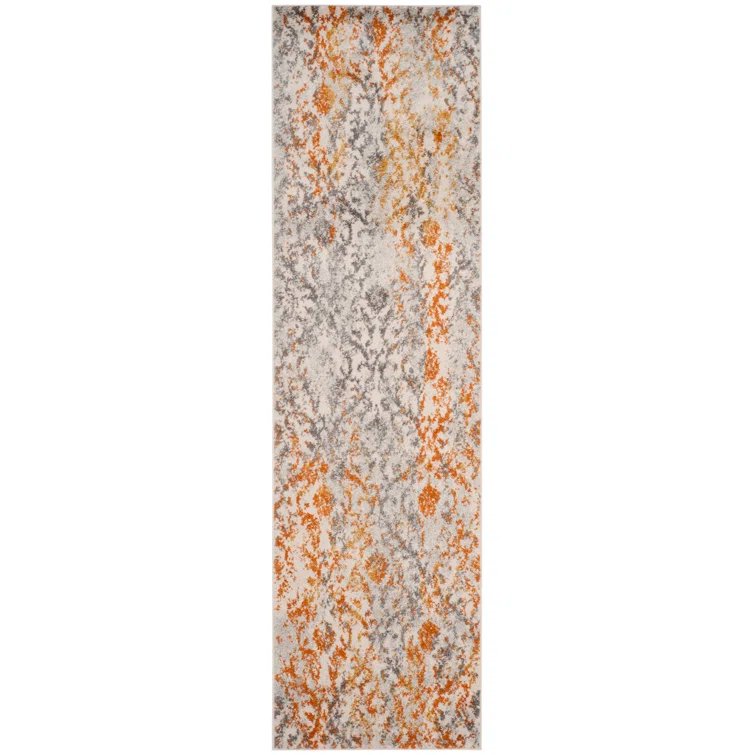Christa Gray/Orange Rug