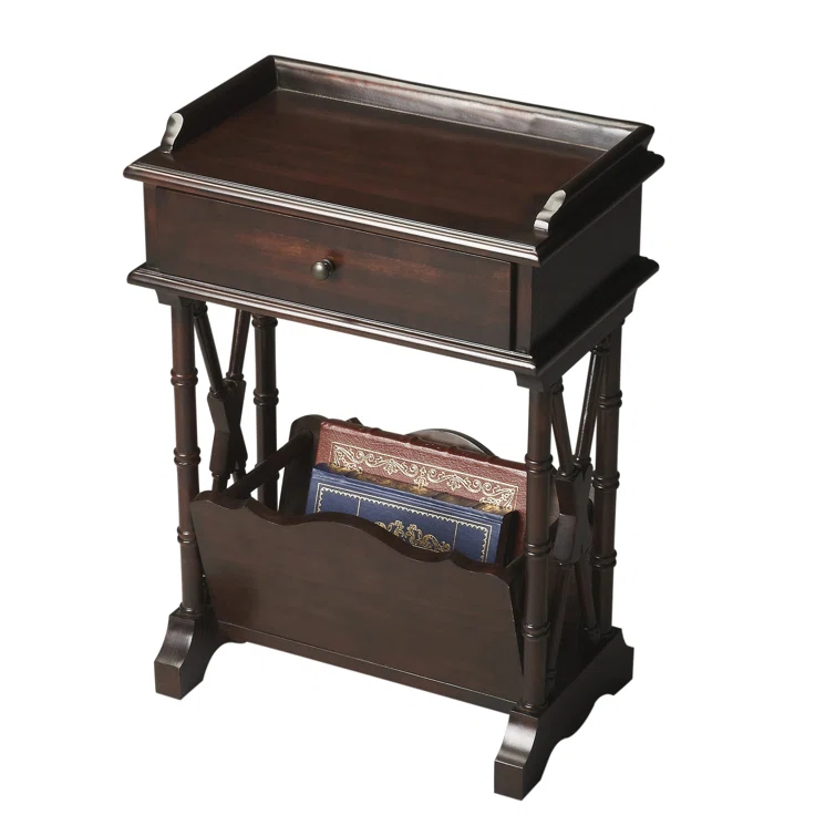 Butler Specialty Masterpiece Martini Table In Rubbed Black