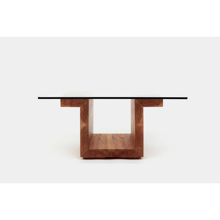 SQG Pedestal Coffee Table with Storage