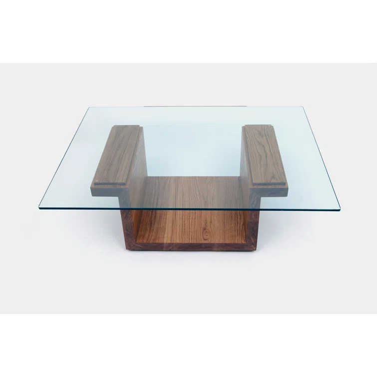 SQG Glass Top Coffee Table