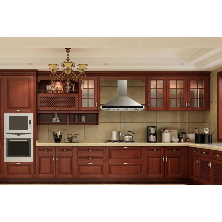 W103B Series 36" 500 CFM Convertible Wall Mount Range Hood in Stainless Steel With Filter Included