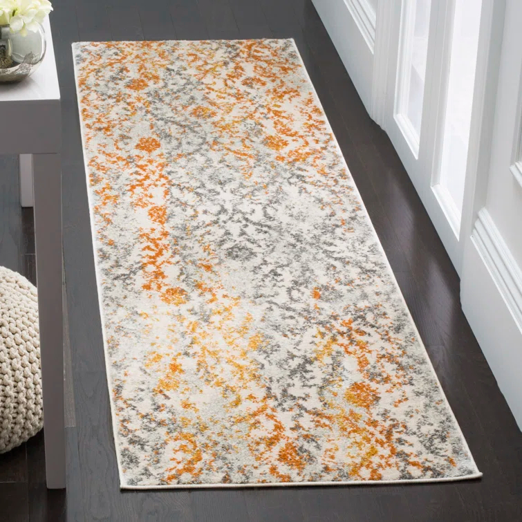 Christa Gray/Orange Rug